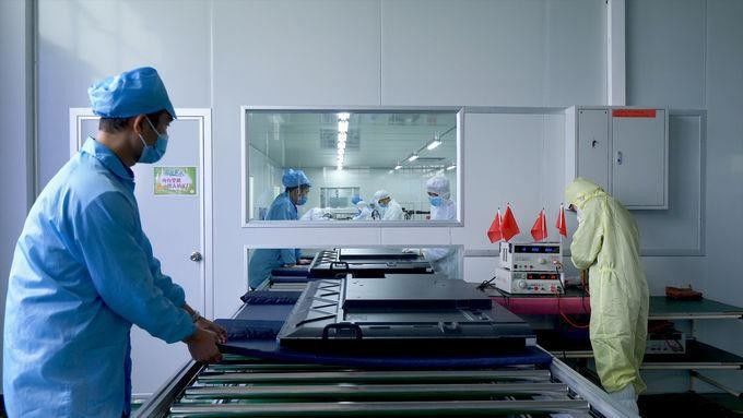 Xingyicheng (Shenzhen) Technology Co., Ltd. línea de producción del fabricante