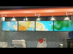 ODM Sinalización digital montada en la pared para el centro comercial de publicidad