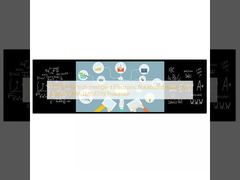 MTHGH 65 pulgadas Intelligent Electronic Blackboard Soporte multiusuario con procesador I3/I5/I7/I9