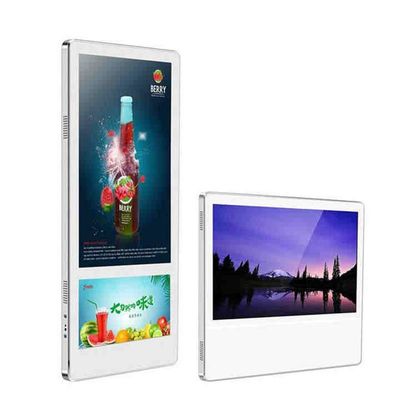 calidad  Indoor Elevator Media Wall Mounted Digital Advertising Screen For Customizable Advertising Display fábrica