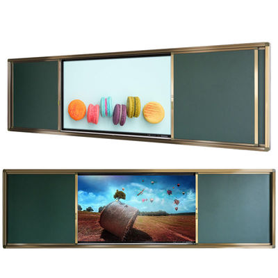 86 pulgadas Push Pull Digital Chalk Board Smart Magnetic para la formación de la educación