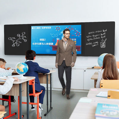 75 pulgadas Nano Escuela Smart Digital Tabla Negra para el aula integral