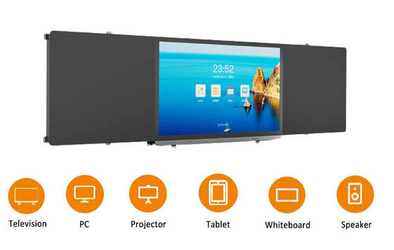 4K Smart Digital Blackboard pantalla táctil con proyección inalámbrica 75 pulgadas