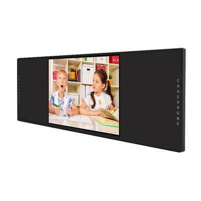 Tabla digital inteligente interactiva de 75 pulgadas para la enseñanza escolar