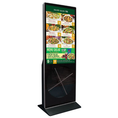 43 pulgadas LCD de piso digital de señalización para la exhibición de centros comerciales