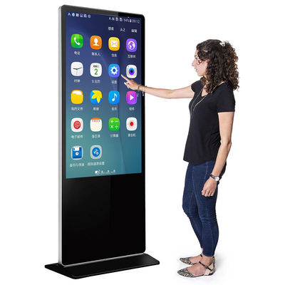 Pantalla de publicidad interactiva de LCD, Quiosco de señalización digital independiente