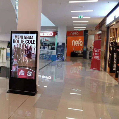 Pantalla de publicidad interactiva de LCD, Quiosco de señalización digital independiente