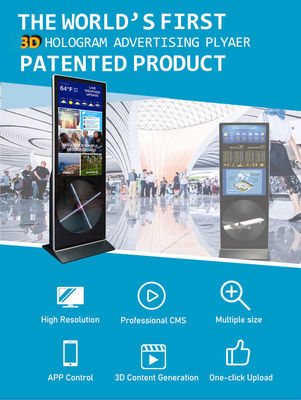 Display digital de 1920x1080, reproductor de publicidad de LCD de 42 pulgadas.