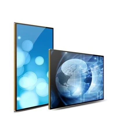 Publicidad Publicación pantalla táctil montaje de pared interior para centros comerciales