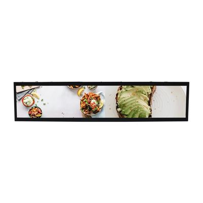 Panel de pantalla LCD de 65 pulgadas montado en la pared para lugares públicos