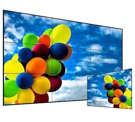 Panel de visualización de vídeo LCD montado en la pared Gamut de colores amplios multifuncional