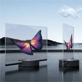 Tipo de escritorio Pantalla OLED transparente Multifunción OEM