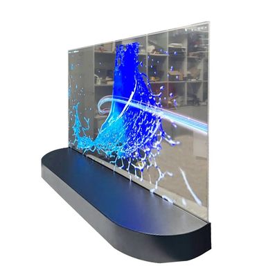 Display transparente OLED a todo color personalizado para presentaciones