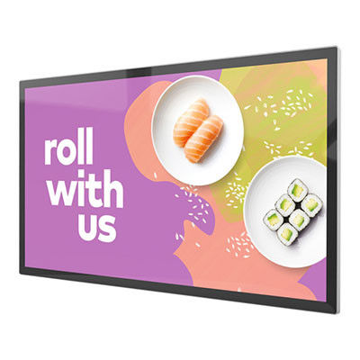 27 pulgadas de montaje en la pared Digital Signage DDR 2GB / DDR3 4GB Memoria