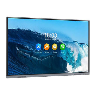 110 pulgadas pantalla táctil interactiva tablero corporativo
