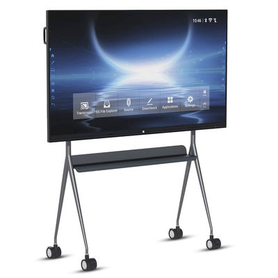 Tabla blanca con pantalla táctil interactiva de 75 pulgadas con panel LCD