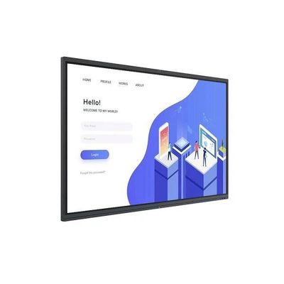 Pantalla táctil interactiva 4K Tabla blanca Digital Pantalla táctil