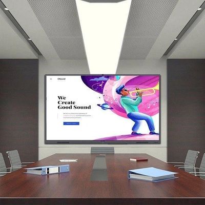 Pantalla táctil interactiva 4K Tabla blanca Digital Pantalla táctil