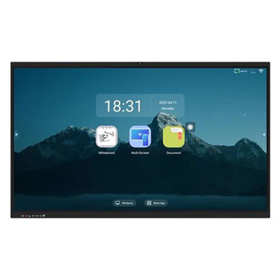 Tabla de pantalla táctil interactiva de 75 pulgadas con 3USB HDMI