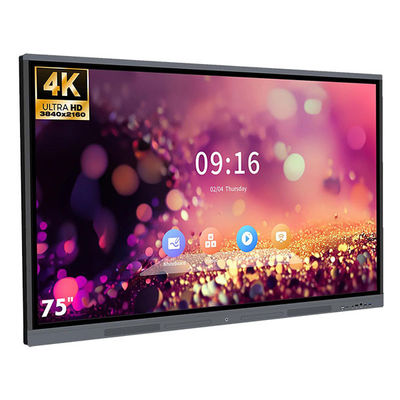 4K Digital Flat Multi Touch Interactivo Tablero Blanco 86