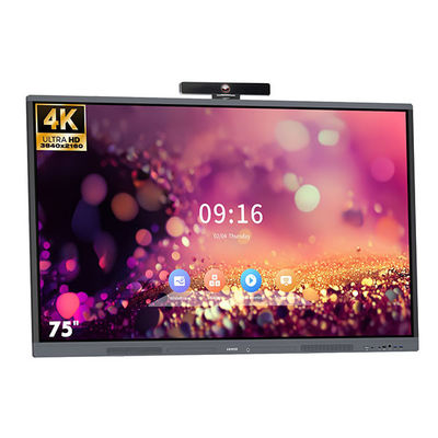 4K Digital Flat Multi Touch Interactivo Tablero Blanco 86