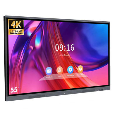 55 pulgadas de pantalla táctil interactiva Tablet Tablero blanco 3HDMI