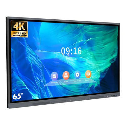 65 pulgadas de pantalla táctil interactiva tablero blanco de alta definición