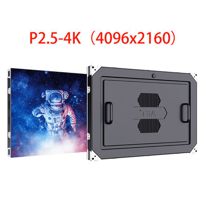 281 trillones de colores LED Película pantalla P2.5 4K 4096x2160 Resolución