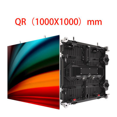 Display exterior de pizarra LED inteligente interactivo QR 1000x1000mm