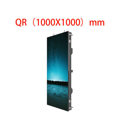 Display exterior de pizarra LED inteligente interactivo QR 1000x1000mm