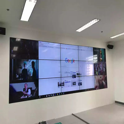 Panel de vídeo LCD de 75 pulgadas con múltiples pantallas para publicidad comercial