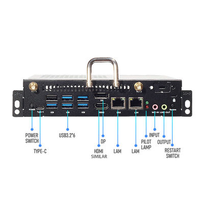 12a generación Negro I5 11390h Gran módulo de PC OPS I5 16GB 128g SSD