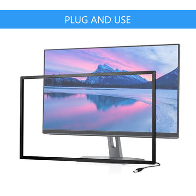 Pantalla táctil de infrarrojos profesionales DC 5V Panel táctil IR Respuesta de 8 ms