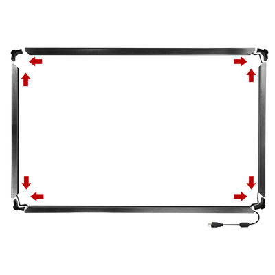 Pantalla táctil de infrarrojos profesionales DC 5V Panel táctil IR Respuesta de 8 ms