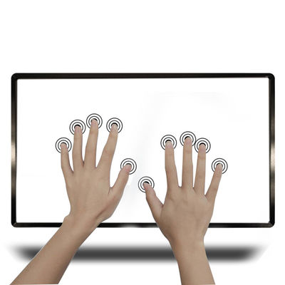 Panel táctil de infrarrojos de 5 V de corriente continua personalizado Multi-Touch para monitores