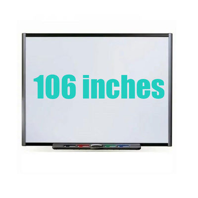 Tabla blanca de pantalla táctil digital inteligente de 106 pulgadas para salas de conferencia