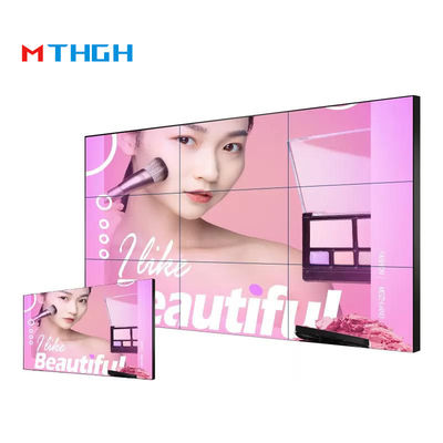 65 pulgadas Uhd Video Pared LCD Multi pantalla con gran ángulo de visión