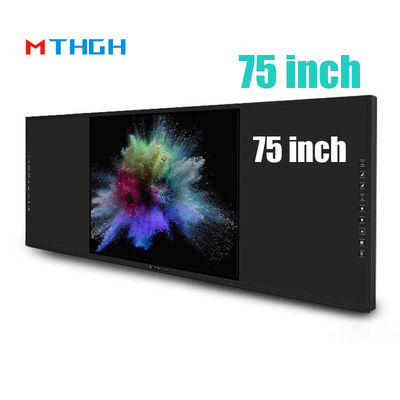 75 pulgadas Nano Escuela Smart Digital Tabla Negra para el aula integral