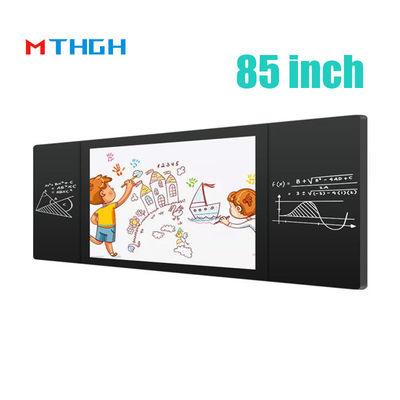 Tabla electrónica 4k anti-brillo para la escuela de enseñanza 85 pulgadas