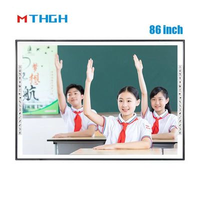 Enseñanza Interactivo Smart Whiteboard 86 pulgadas 20 puntos o 40 puntos ODM