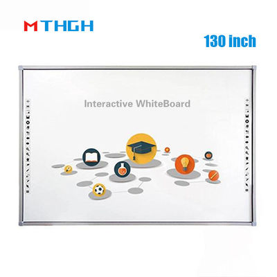 Display de pizarra interactivo de 130 pulgadas con toque múltiple