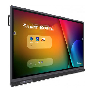 Pantalla táctil interactiva negra de 86 pulgadas Tabla blanca con memoria 4G / 8G opcional