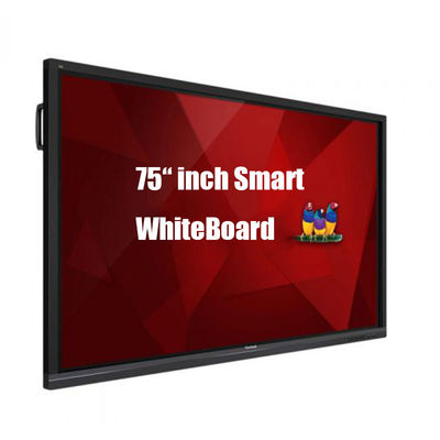 Pantalla táctil interactiva de 75 pulgadas 4G/8G/16G/32G/64G/128G/512G Procesador opcional de cuatro núcleos