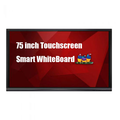 Pantalla táctil interactiva de 75 pulgadas 4G/8G/16G/32G/64G/128G/512G Procesador opcional de cuatro núcleos