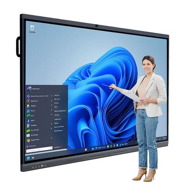 75 pulgadas todo en uno tablero interactivo 4G / 8G / 16G / 32G / 64G / 128G / 512G opcional