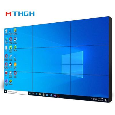 46 pulgadas 72% Gamut de color ADS Panel LCD pantalla de pared de vídeo con costuras de 3,5 mm