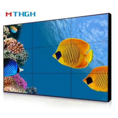 46 pulgadas 72% Gamut de color ADS Panel LCD pantalla de pared de vídeo con costuras de 3,5 mm