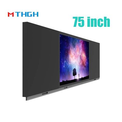 Display de pantalla táctil interactiva de 75 pulgadas Smart Blackboard Panel LED 500 cd/m2 Educación escolar