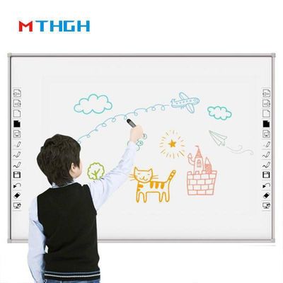 106 pulgadas de toque electromagnético Smart Whiteboard 3840X2160 Resolución de la pantalla para la interacción escolar