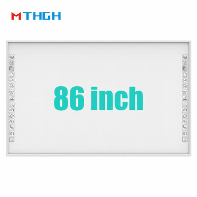 86 pulgadas de infrarrojo interactivo tablero blanco con 10 puntos de toque Multi-toque del dedo